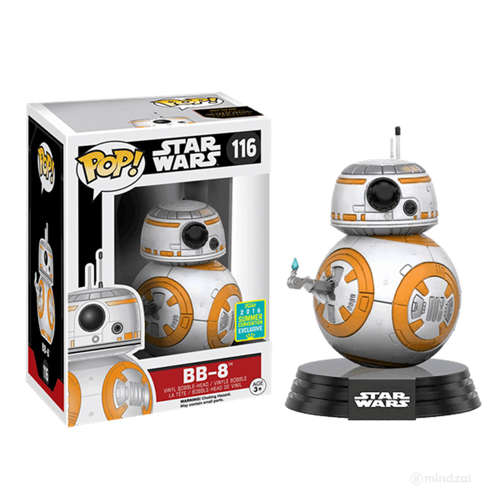 Star Wars - BB8 (Thumbs Up) POP! Vinyl Figure by Funko (2016 Summer Convention Exclusive)