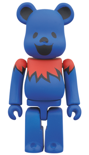 Grateful Dead Red and Blue 100% Bearbrick Bundle - Mindzai  - 3