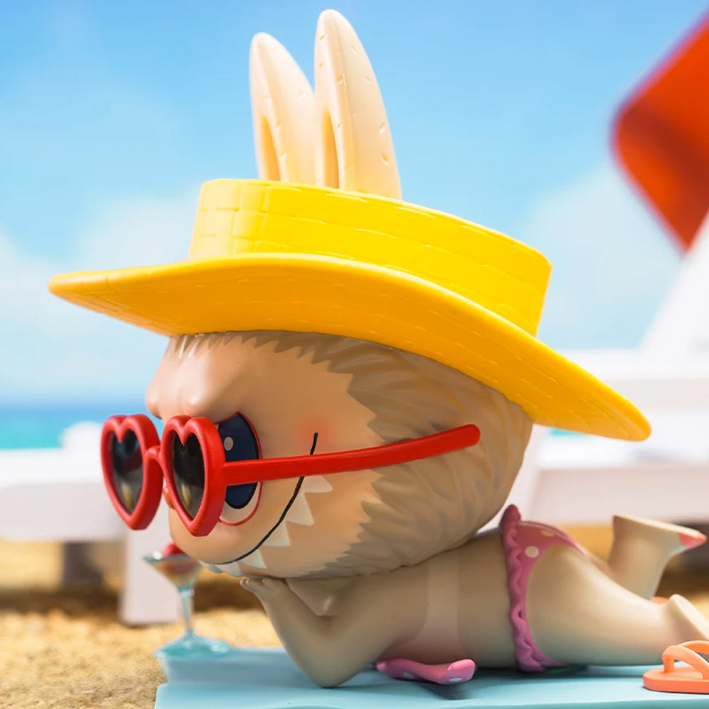 The Monsters Labubu Beach Art Toy Figure by Kasing Lung x POP MART
