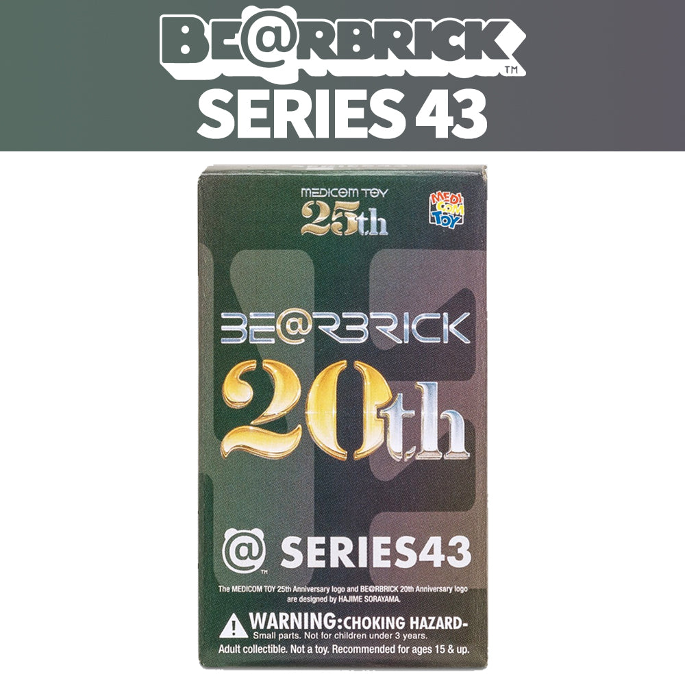 Bearbrick Series 43 Single Blind Box by Medicom Toy