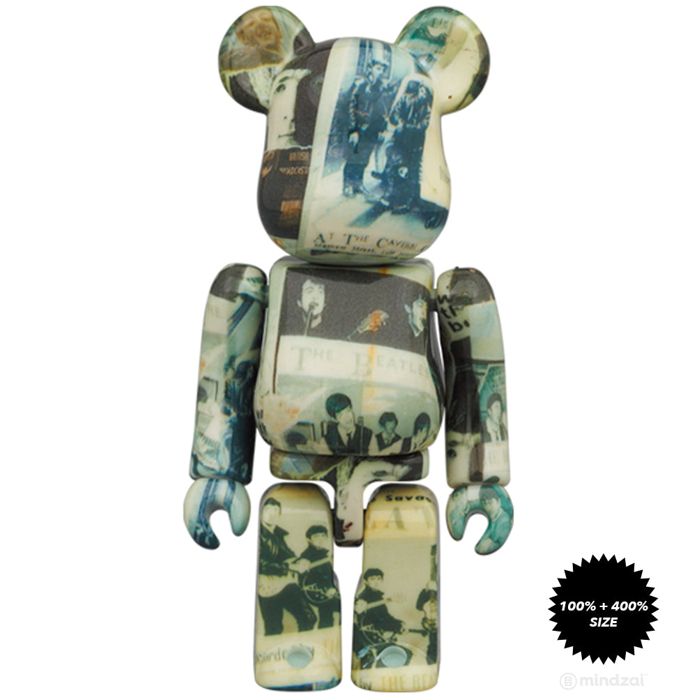 The Beatles 'Anthology' 100% + 400% Bearbrick Set by Medicom Toy