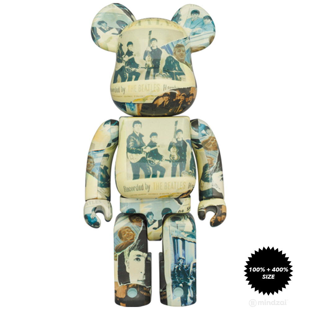 The Beatles 'Anthology' 100% + 400% Bearbrick Set by Medicom Toy