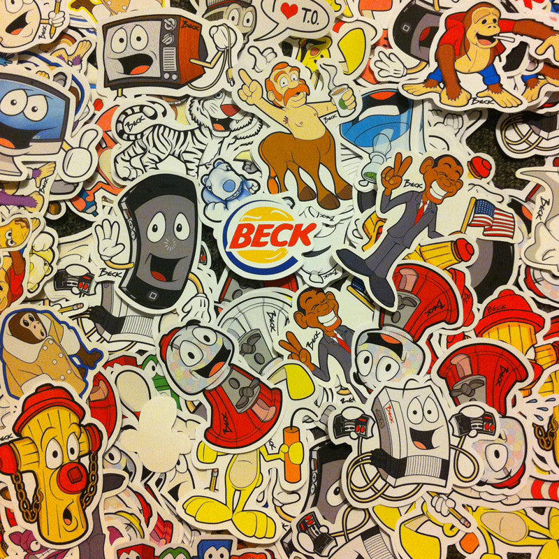 Beck Sticker Variety Pack by Rodger Beck - Mindzai 