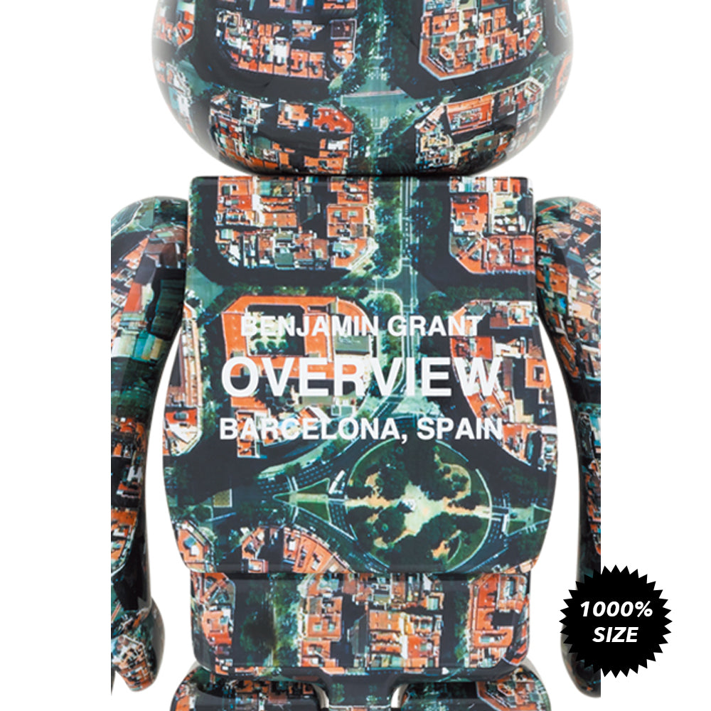 Benjamin Grant OVERVIEW Barcelona 1000% Bearbrick by Medicom Toy