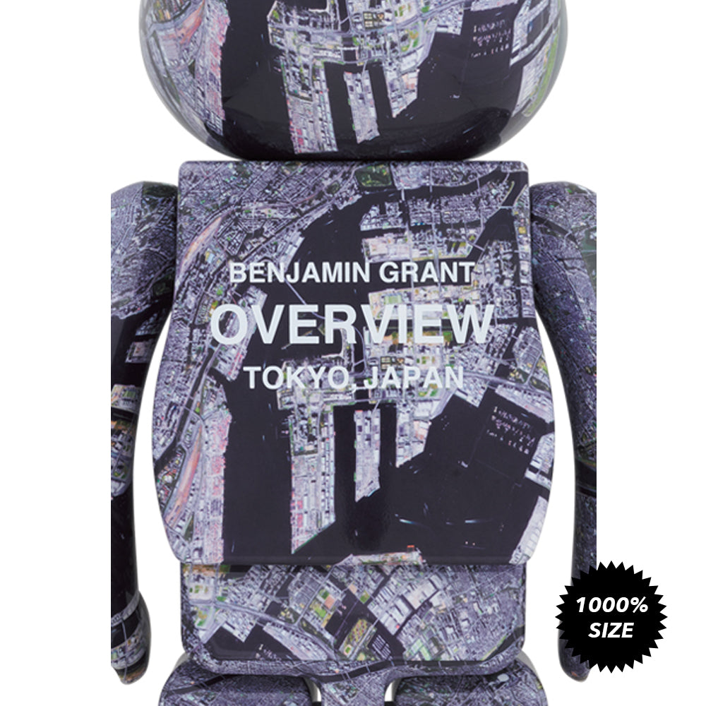 Benjamin Grant OVERVIEW Tokyo 1000% Bearbrick by Medicom Toy