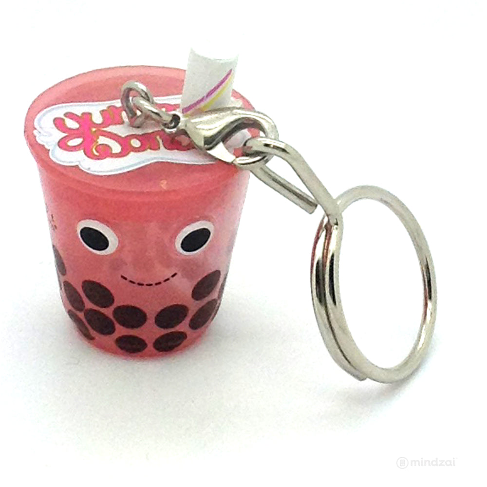 Yummy World Sweet and Savory Blind Bag Keychain Series - Berry Boba Bubble Tea