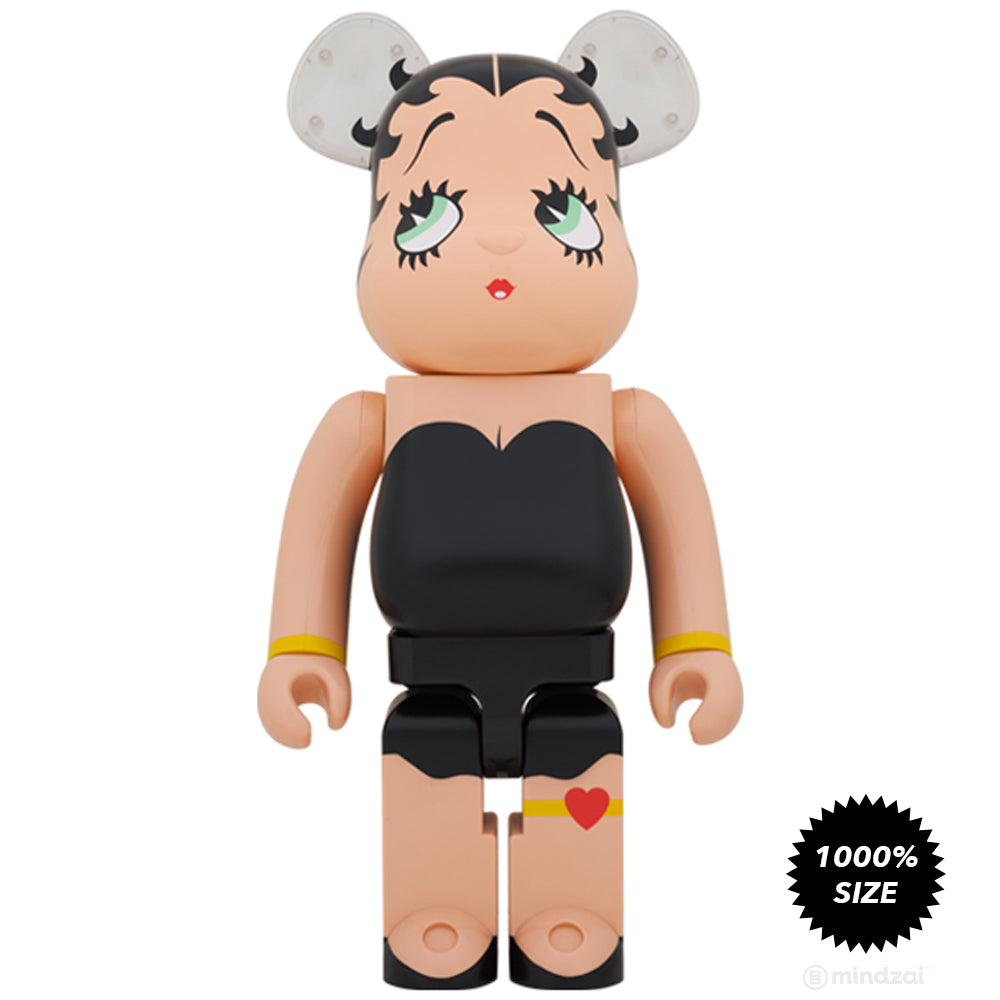 Betty Boop (Black Version) 1000% Bearbrick by Medicom Toy