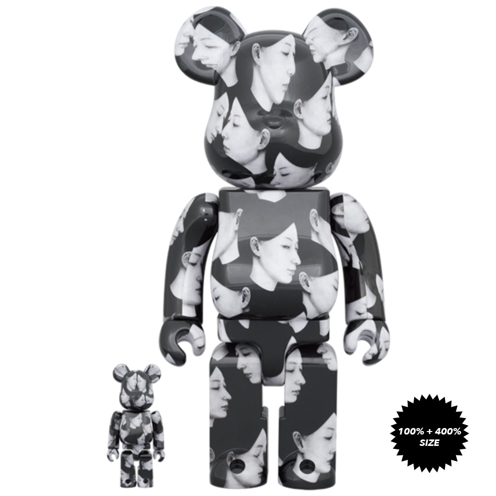 BLACK Scandal (Ver. 2 Multiple Selves) Yohji Yamamoto × Suzume Uchida × S.H.I.P&amp;crew 100% + 400% Bearbrick Set by Medicom Toy