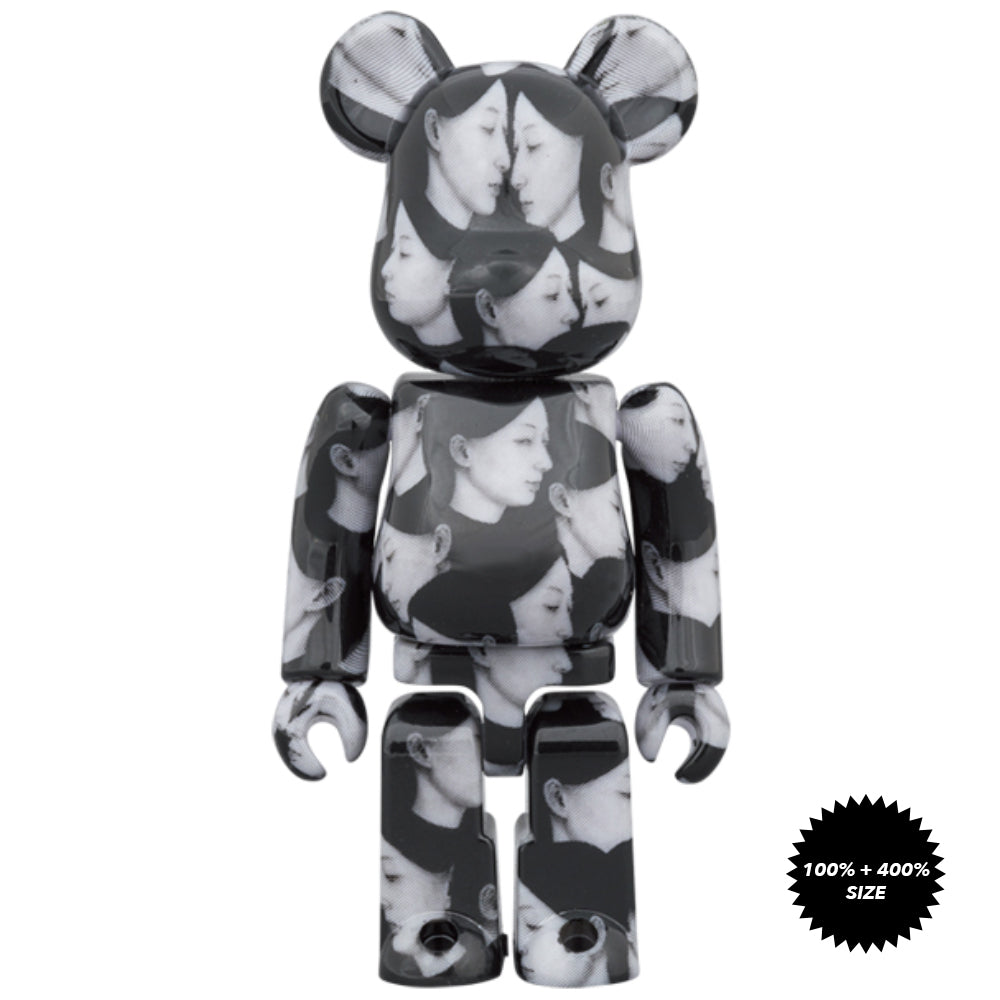 BLACK Scandal (Ver. 2 Multiple Selves) Yohji Yamamoto × Suzume Uchida × S.H.I.P&crew 100% + 400% Bearbrick Set by Medicom Toy