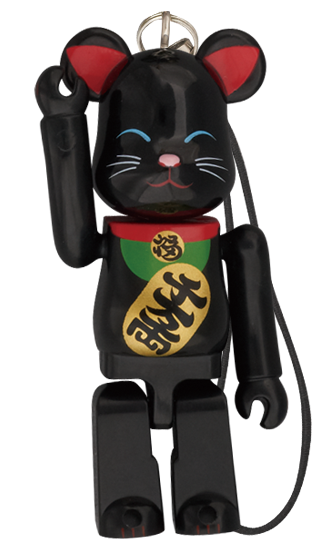 Tokyo Skytree Black Manekineko Lucky Cat 70% Bearbrick