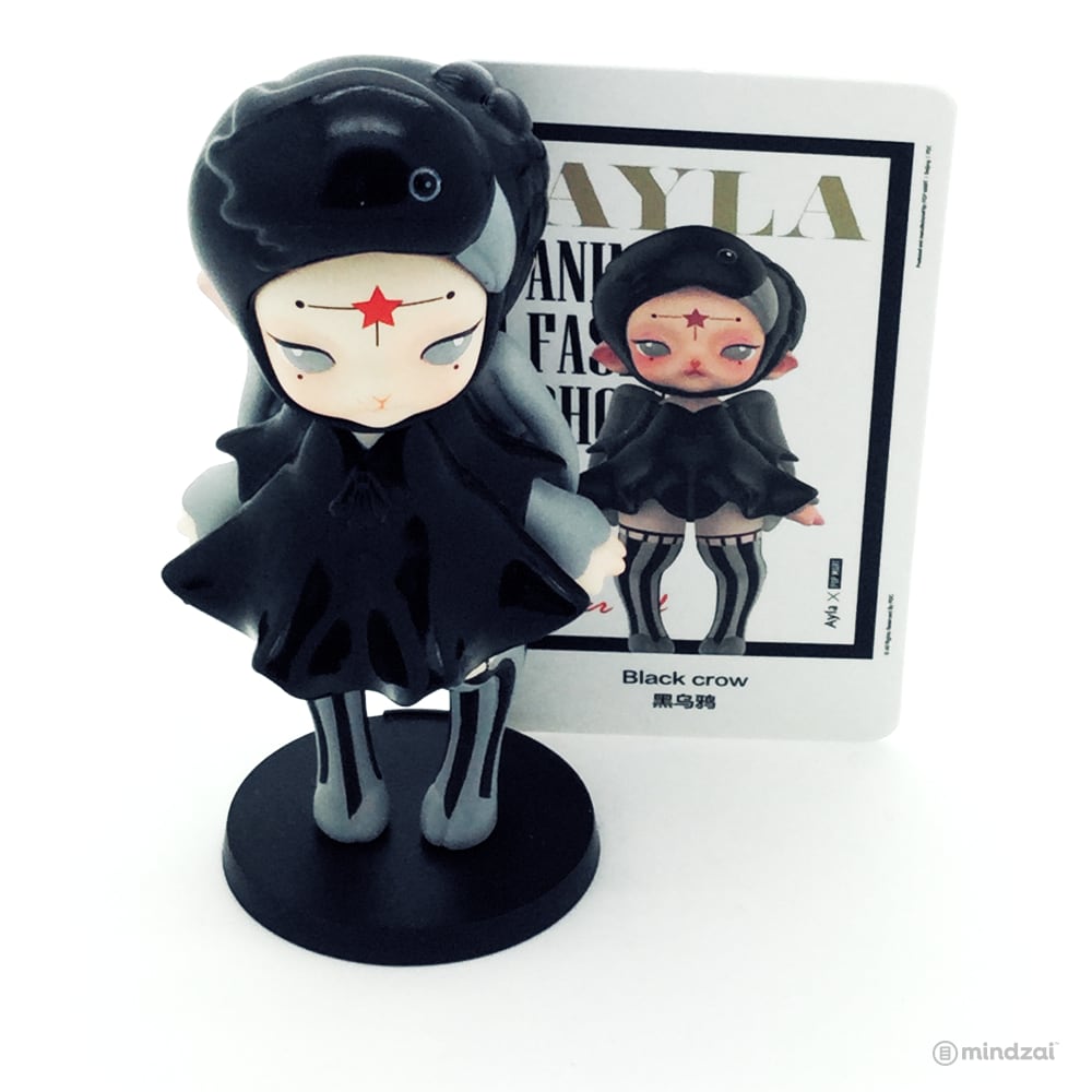 Ayla Animal Fashion Show Blind Box Series by Ayla x POP MART - Black Crow