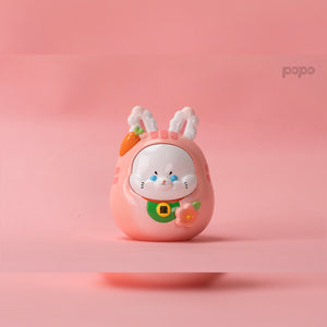 Peach Blossom Popo Daruma by SeaStar Studios