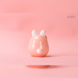 Peach Blossom Popo Daruma by SeaStar Studios