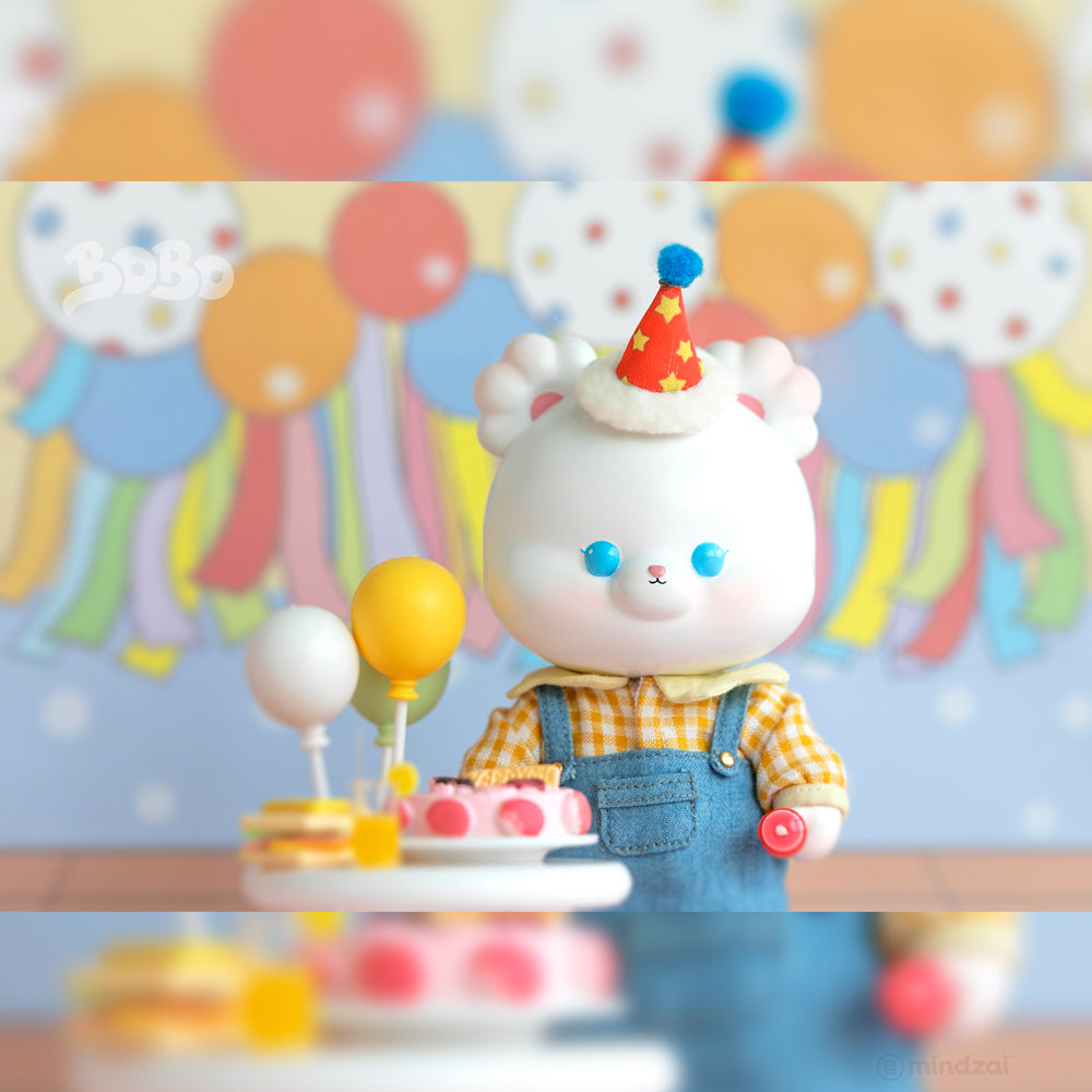 Birthday Bobo Bear (*Paint Chip on left ear*)by SeaStar Studios