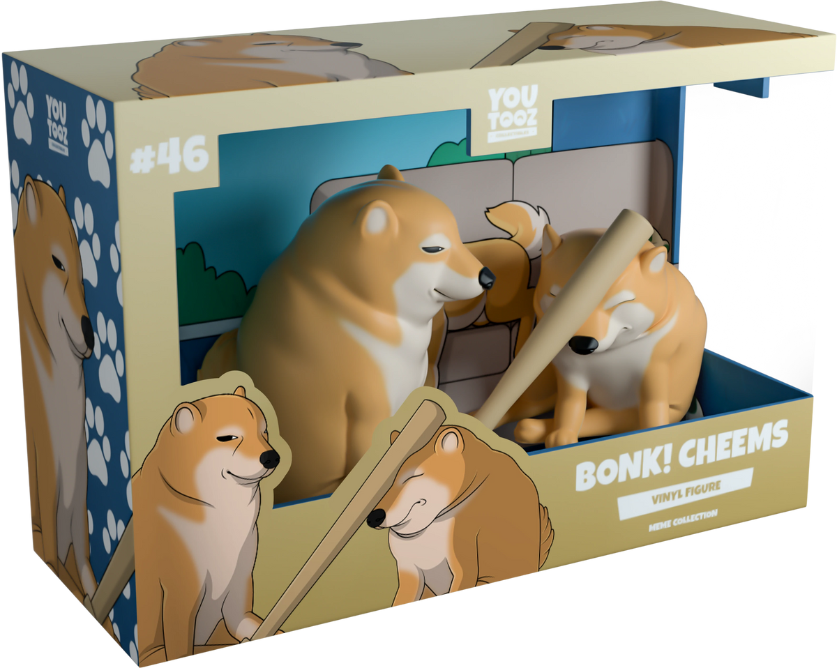 Meme: Bonk! Cheems Toy Figure by Youtooz Collectibles