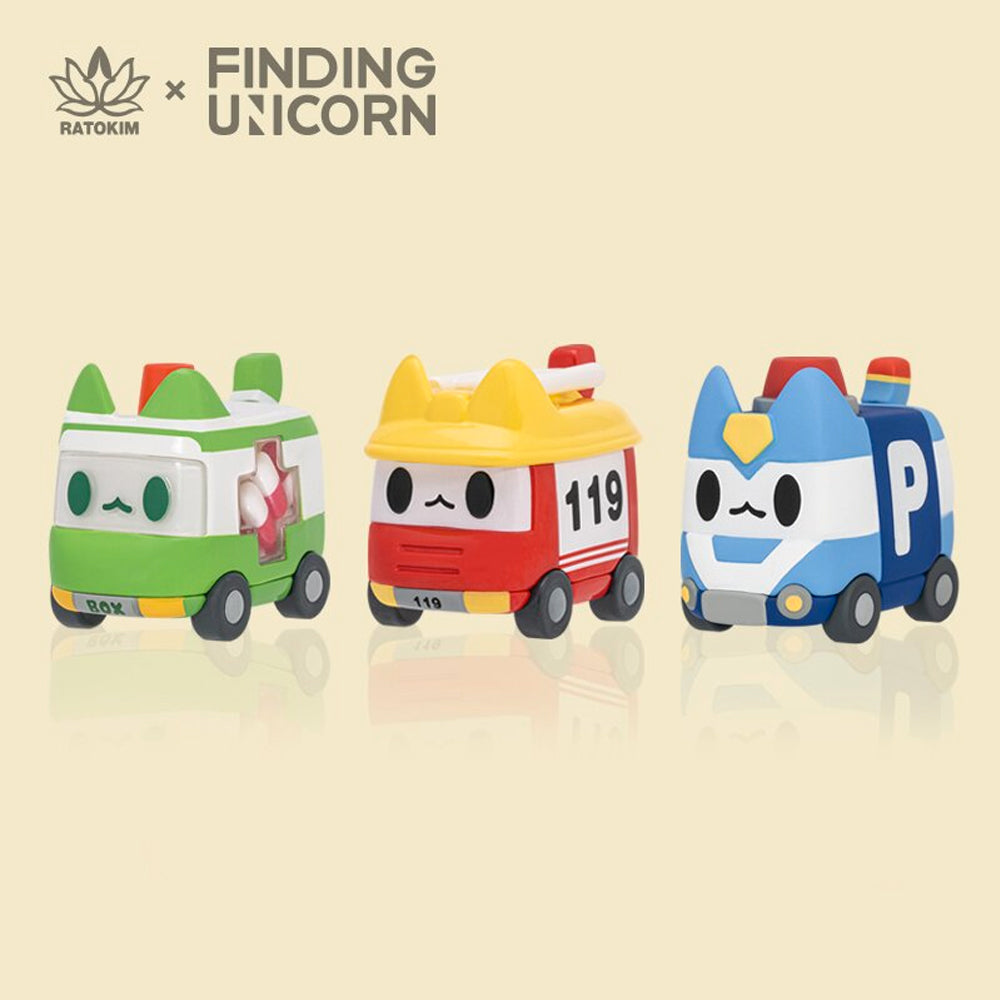 Box Cat Transport Blind Box Series by Ratokim x Finding Unicorn