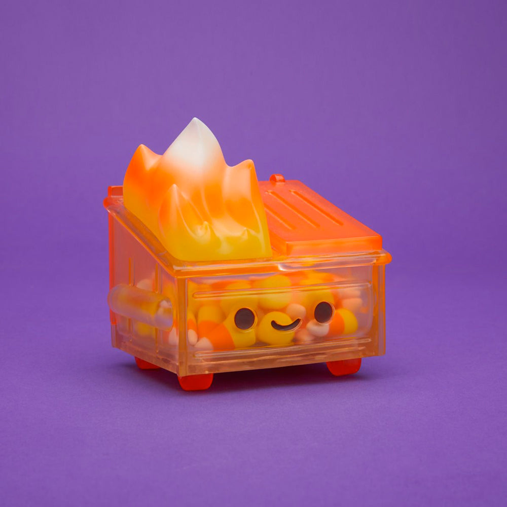 Lil Dumpster Fire "Candy Corn Edition" Vinyl Figure by 100% Soft