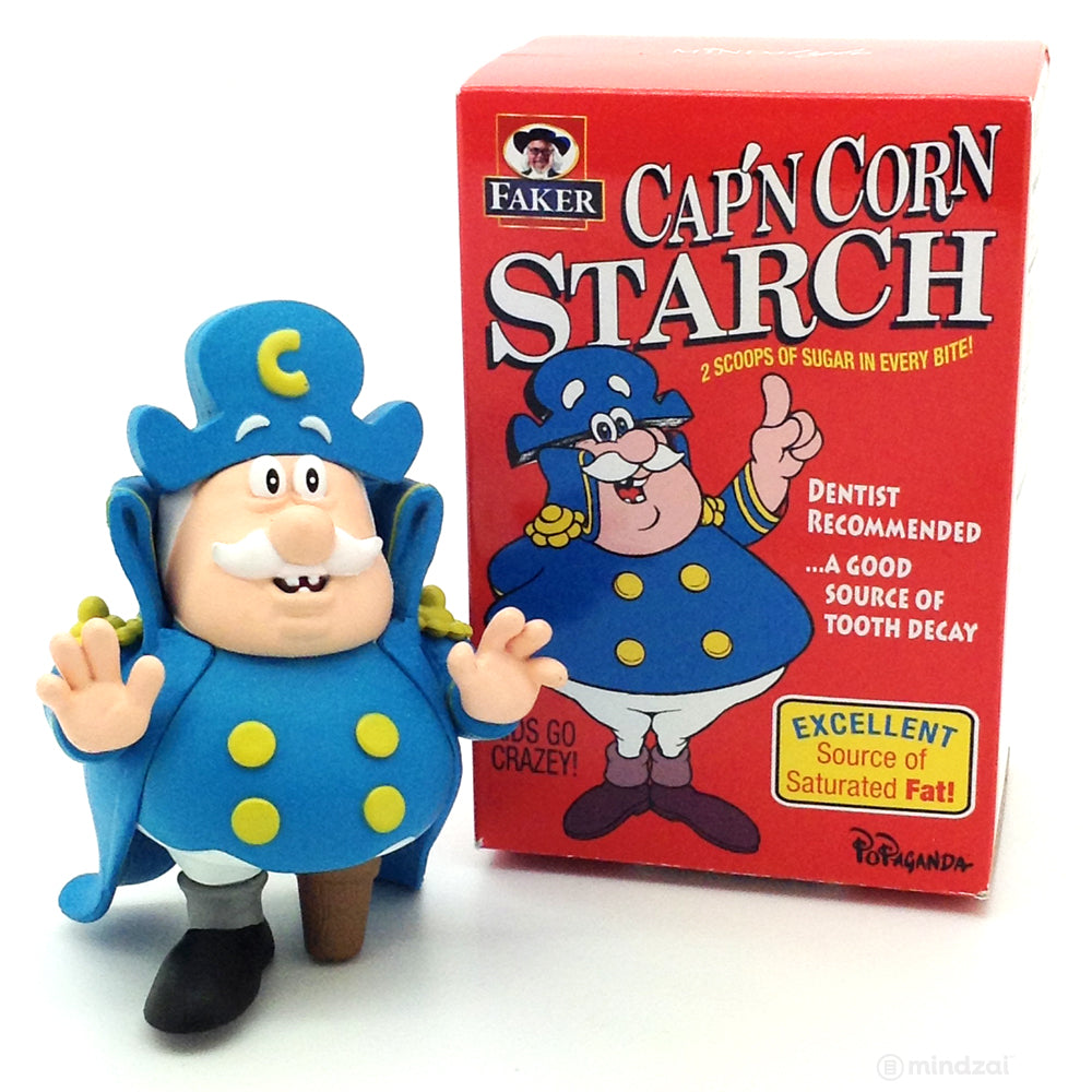 Cereal Killers 3" Inch Mini Figures by Ron English - Capt'n Cornstarch