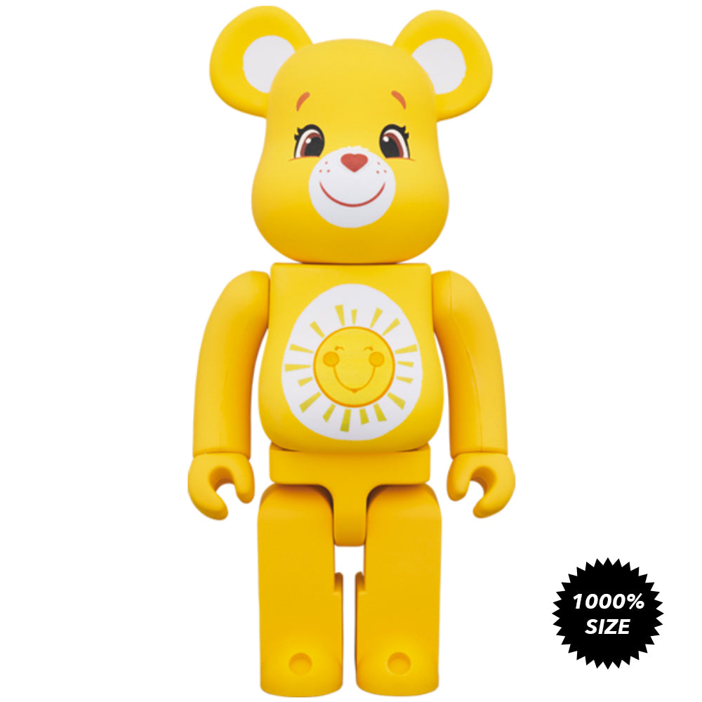 Care Bears: Funshine Bear 1000% Bearbrick by Medicom Toy