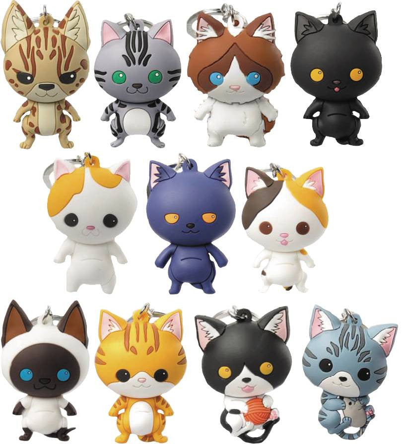 Purrfect Pets Cats Series 2 Figural Keychain Blind Bag