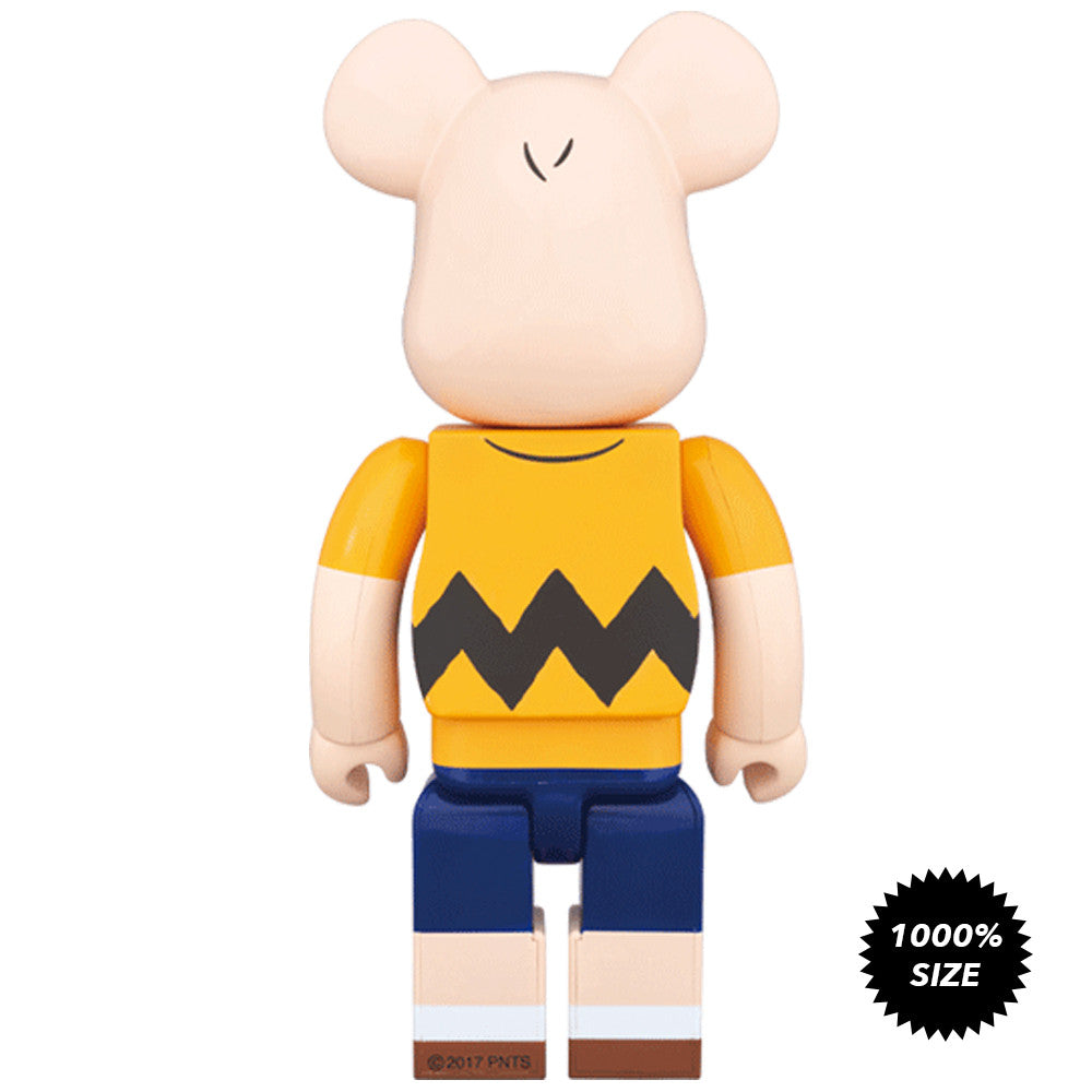 Charlie Brown Yellow Tee 1000% Bearbrick