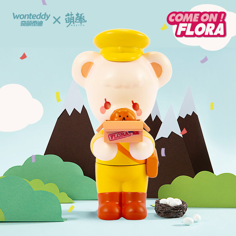 Come On! Flora Blind Box Series by Wonteddy x Moetch Toys