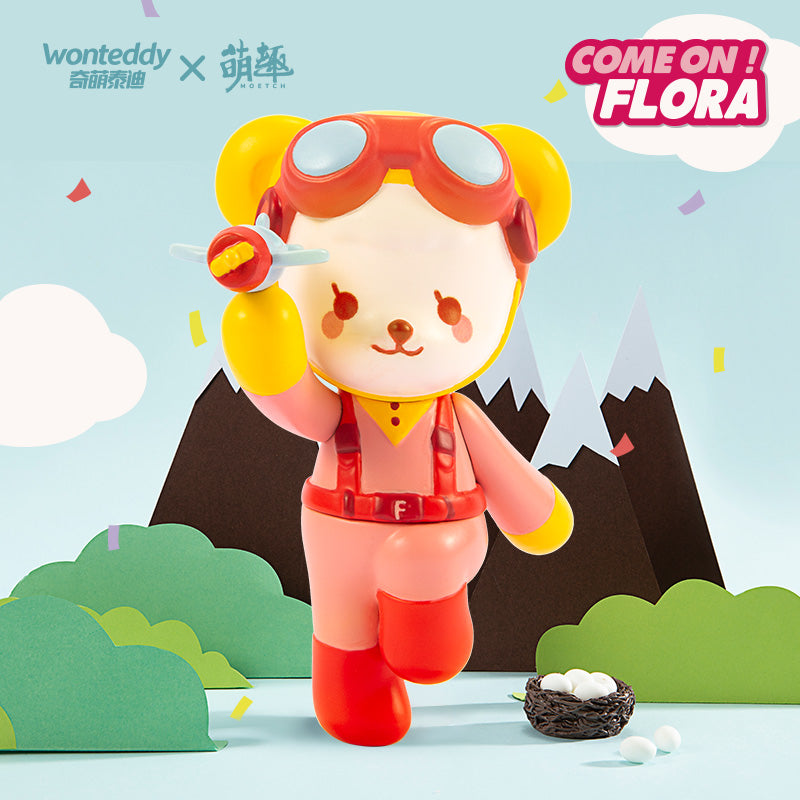Come On! Flora Blind Box Series by Wonteddy x Moetch Toys