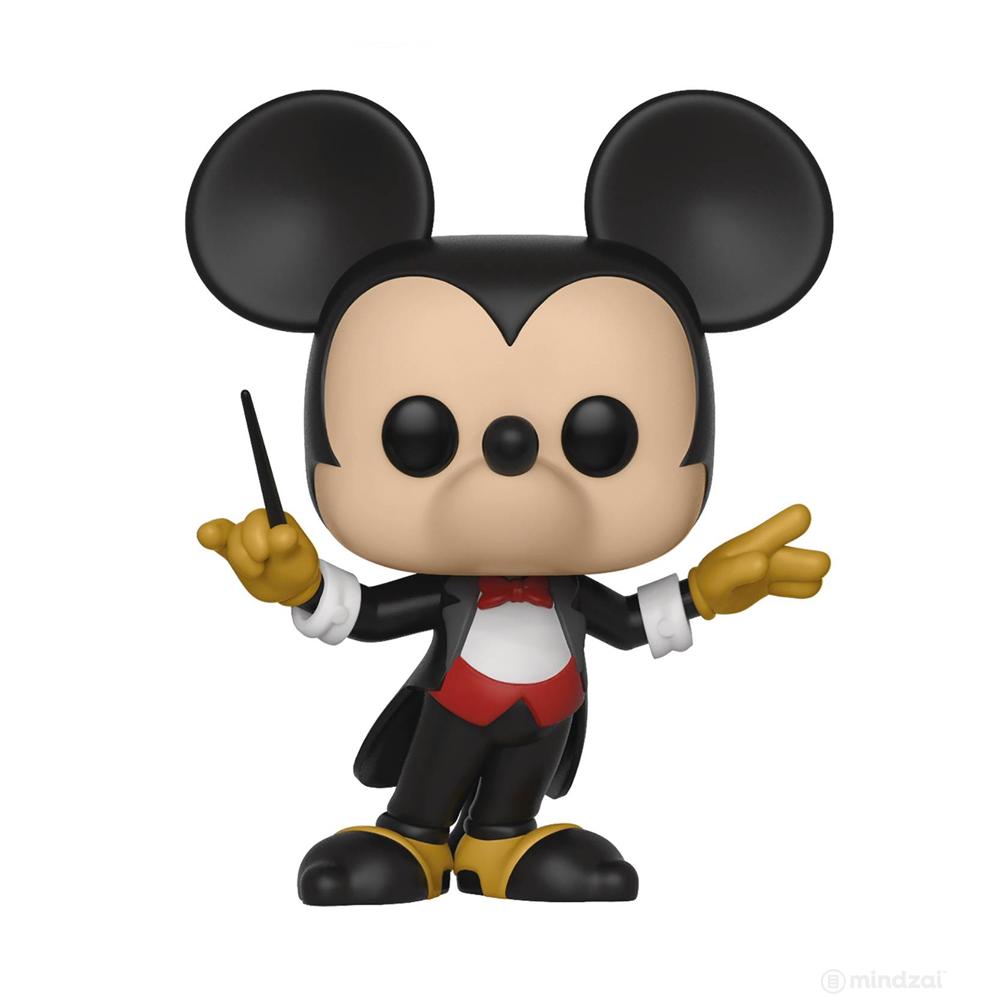Disney Mickey 90th Conductor Mickey Pop Vinyl Toy Figure by Funko