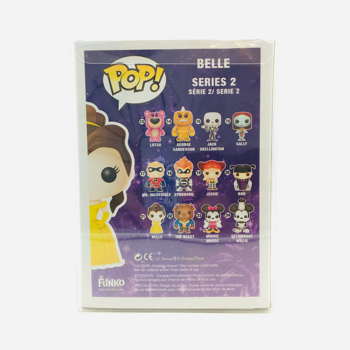 Disney Belle Pop Toy Figure #21 Vaulted by Funko