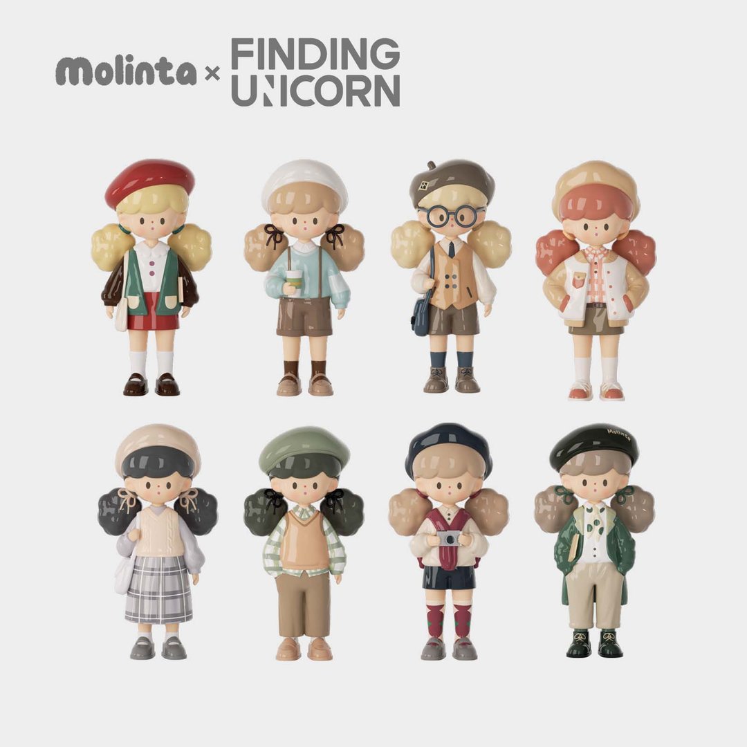 Molinta School Time Blind Box Series by Molinta x Finding Unicorn