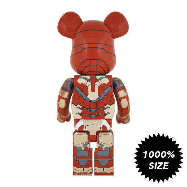 Damaged Ironman 1000% Bearbrick - Mindzai  - 2