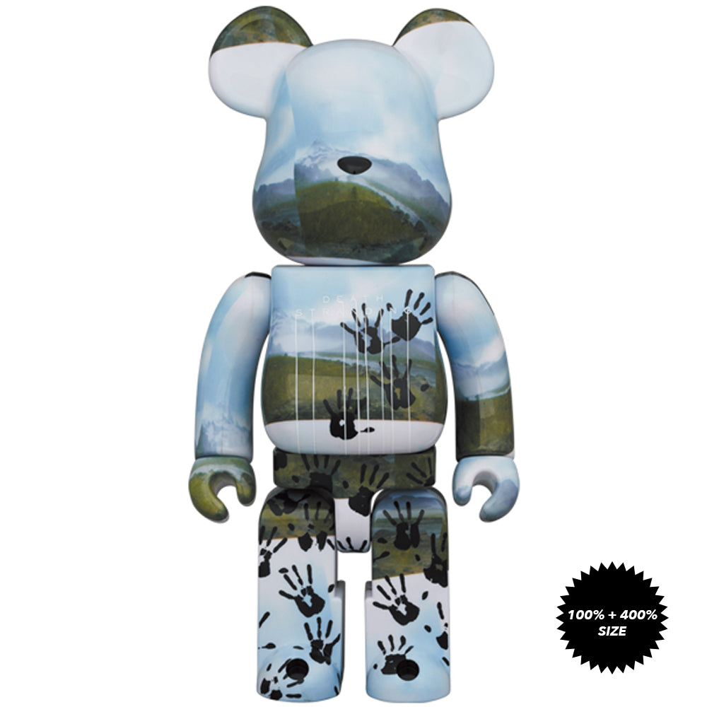 Death Stranding 100% + 400% Bearbrick Set by Medicom Toy