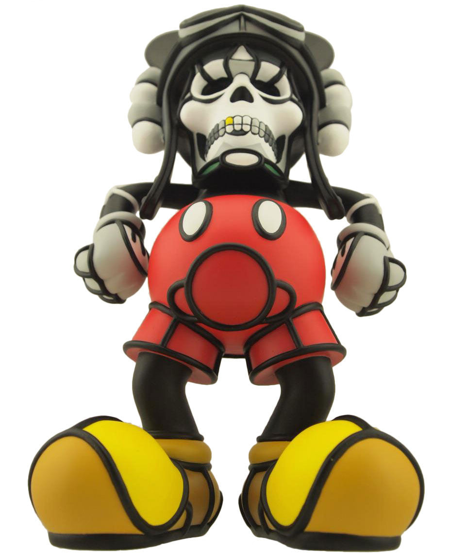 Deathshead Mickey by David Flores - Mindzai Toy Shop
