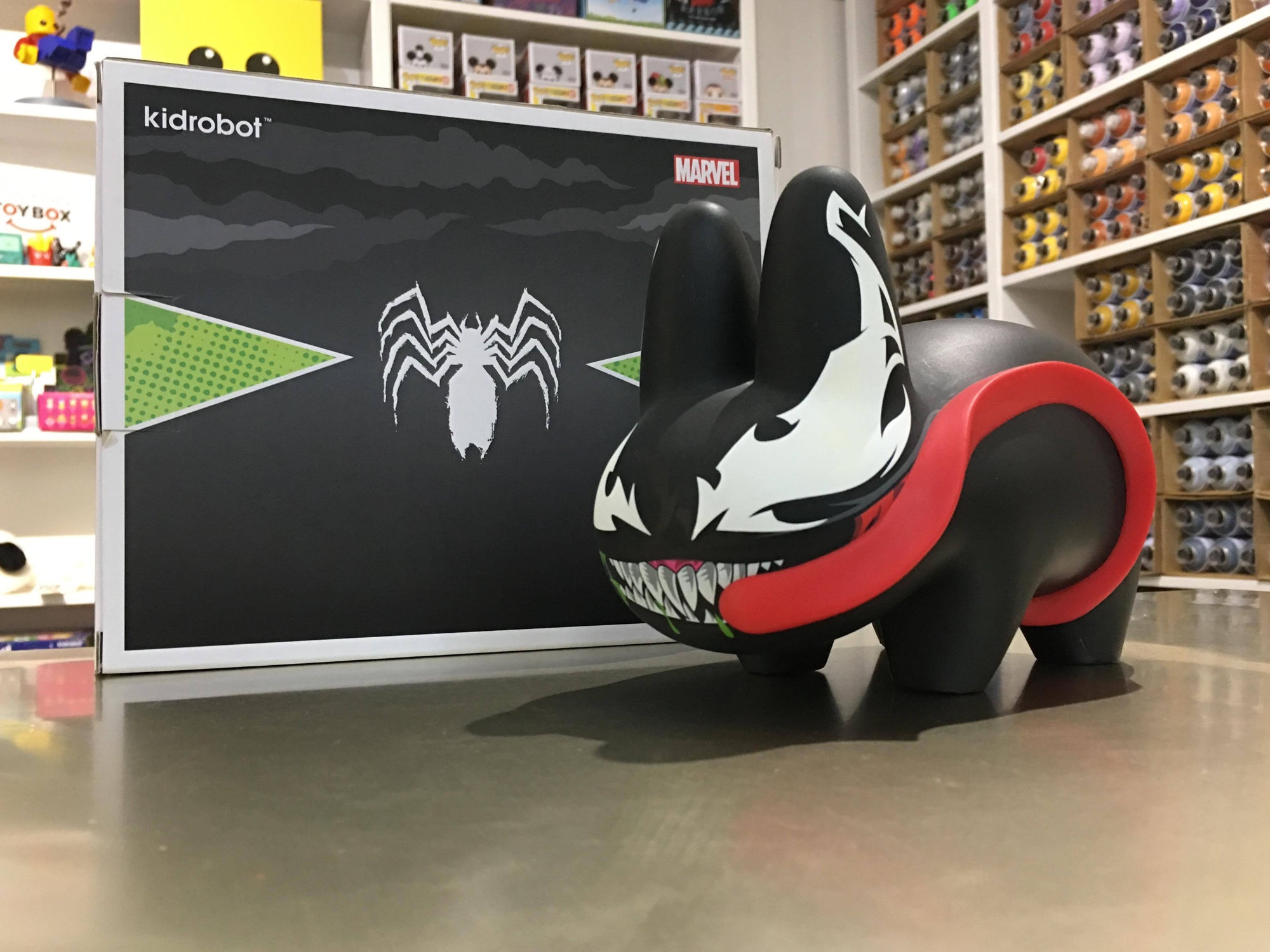 Venom 7" Labbit by Marvel x Kidrobot