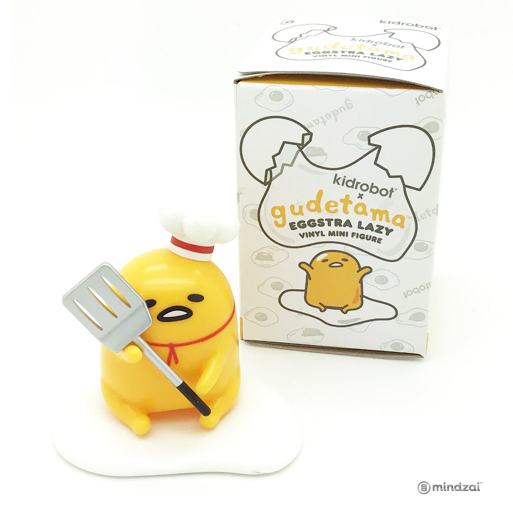 Gudetama Eggstra Lazy Vinyl Mini Figure Series by Kidrobot x Sanrio - Eggcellent Cook