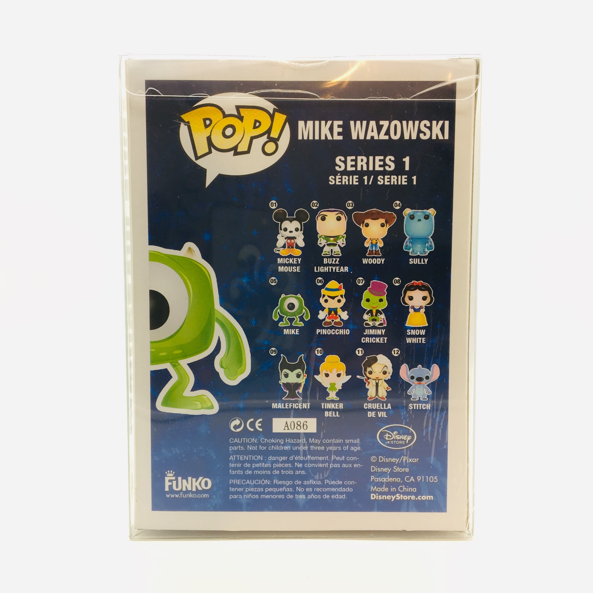 Disney Mike Wazowski Pop Toy Figure #05 Vaulted by Funko
