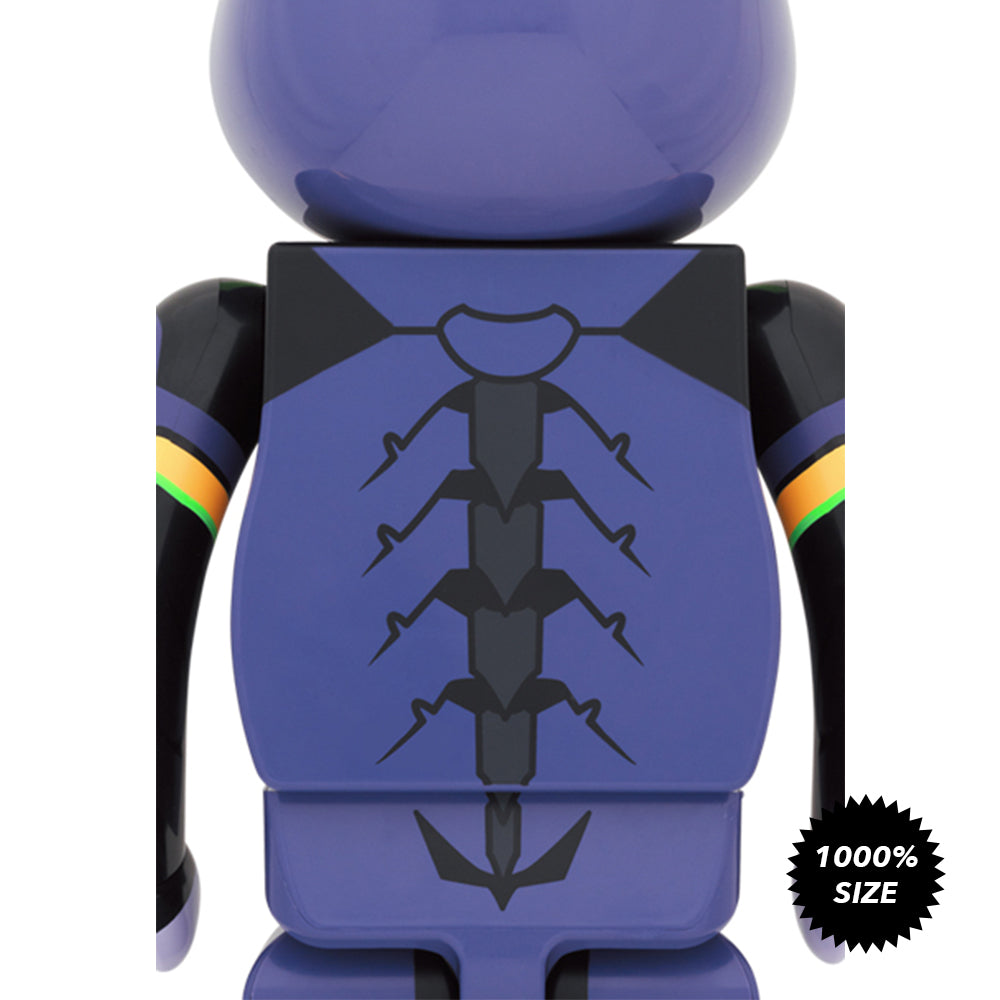 Evangelion Eva Unit 13 (New Paint Ver.) 1000% Bearbrick by Medicom Toy