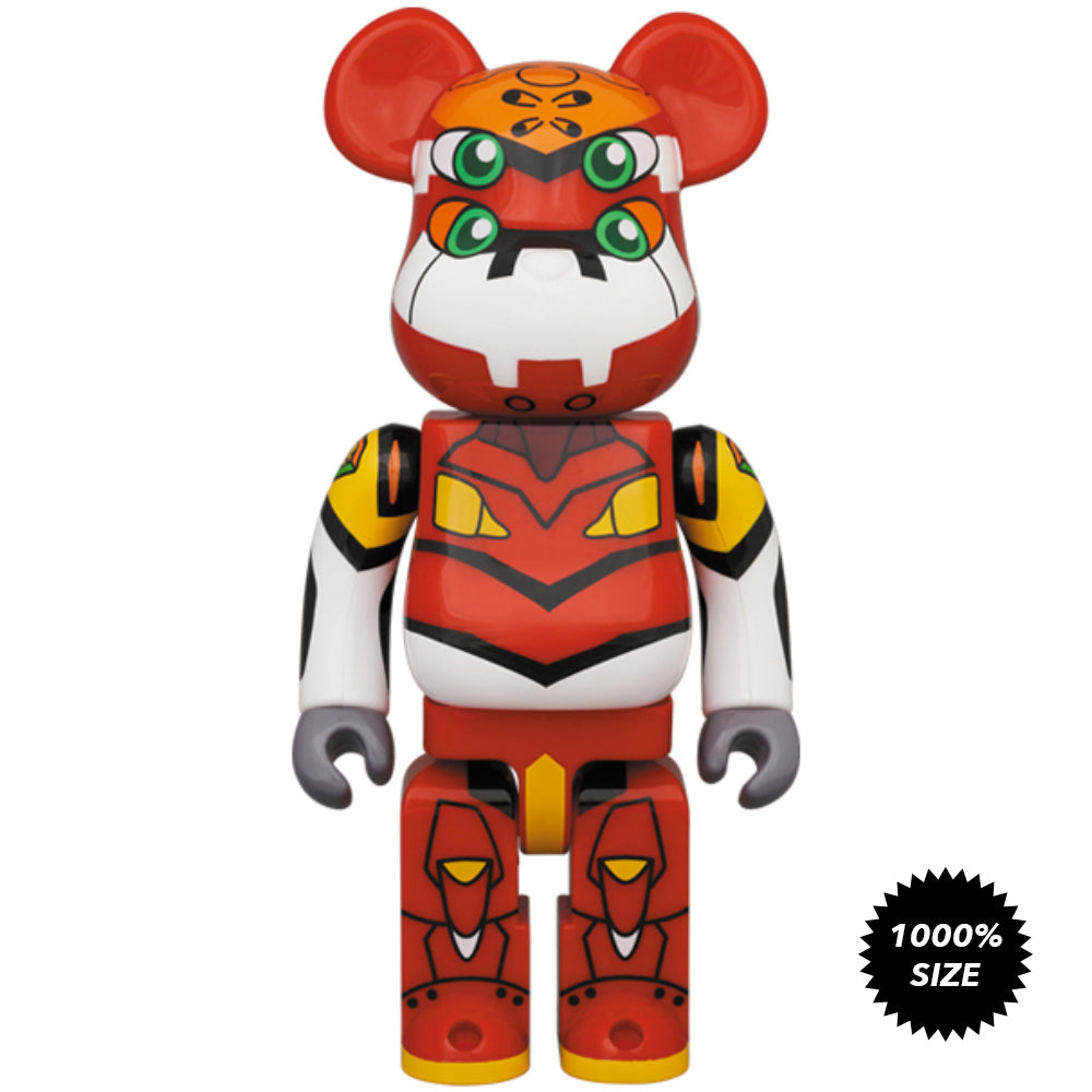 Evangelion Eva Unit 2 1000% Bearbrick by Medicom Toy