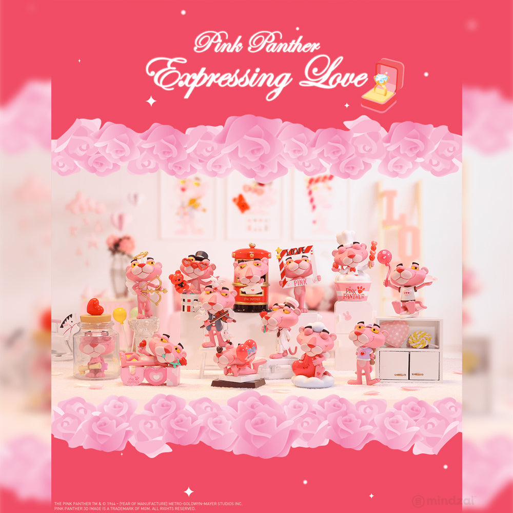 Pink Panther Expressing Love Blind Box Series by POP MART