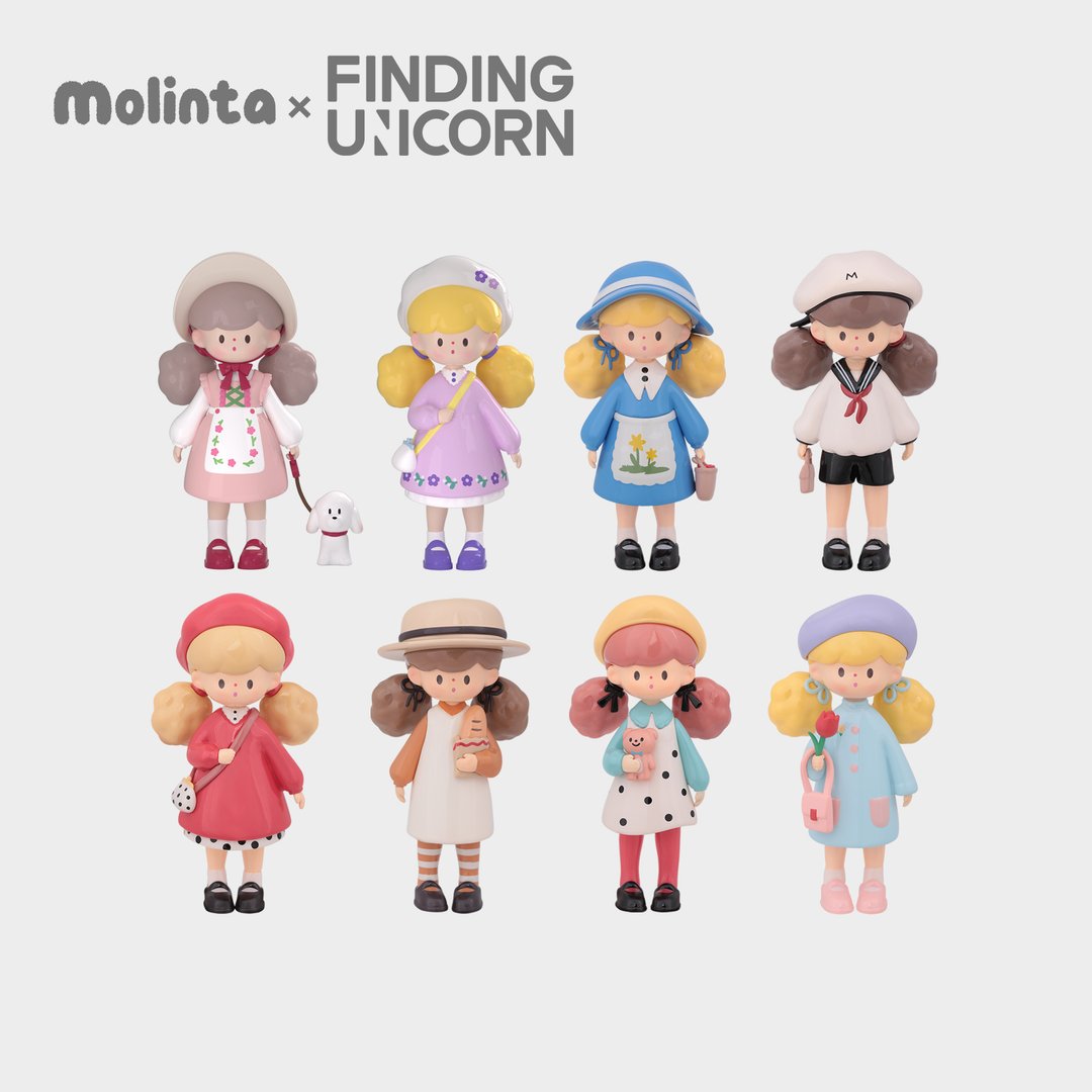 Molinta Vintage Outfit Blind Box Series by Molinta x Finding Unicorn