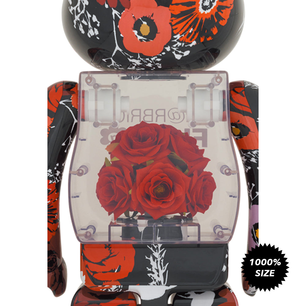 Flora 1000% Bearbrick by Mames x Medicom Toy
