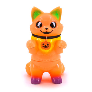 Fluffy Negora Halloween 2022 Sofubi Art Toy by Konatsuya