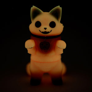 Fluffy Negora Halloween 2022 Sofubi Art Toy by Konatsuya