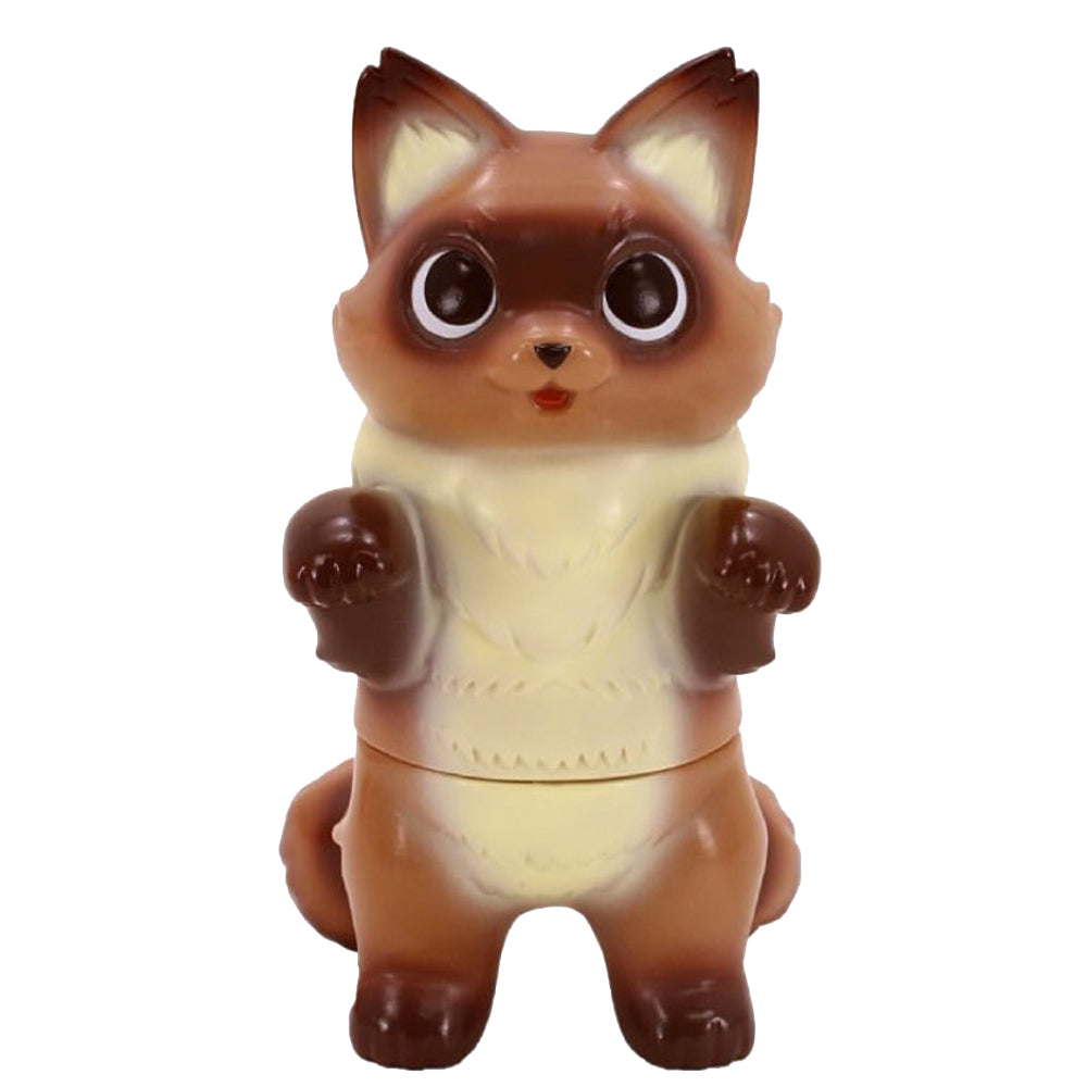 Fluffy Negora Raccoon Sofubi Art Toy by Konatsuya