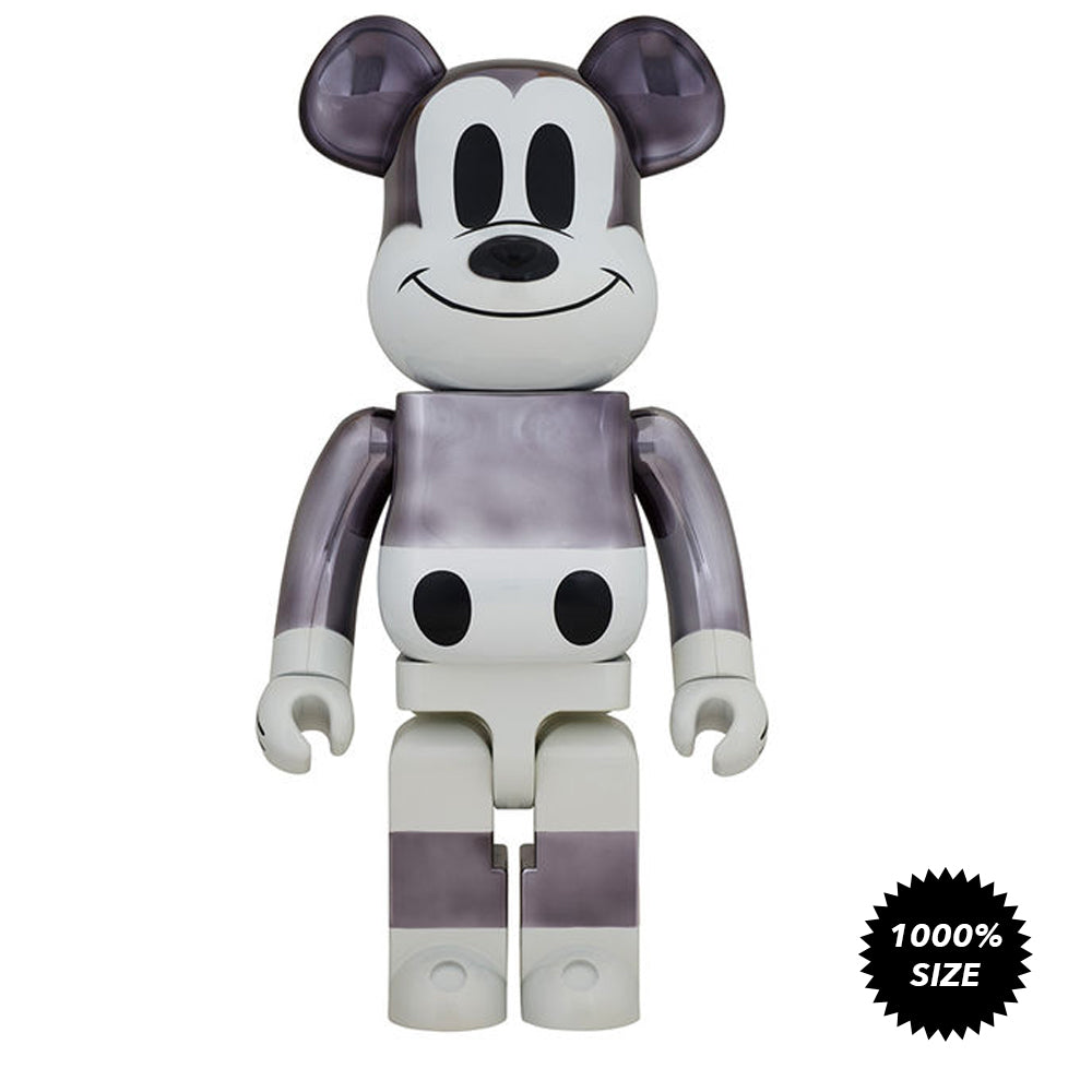 Fragment Design Mickey Mouse The True Original NYC Exhibition Exclusive 1000% Bearbrick  by Medicom Toy x Disney