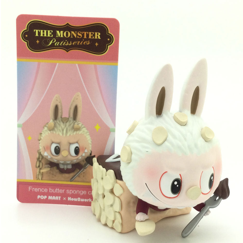 The Monster Patisseries Labubu Desserts Series by POP MART - Frence Butter Sponge Cake