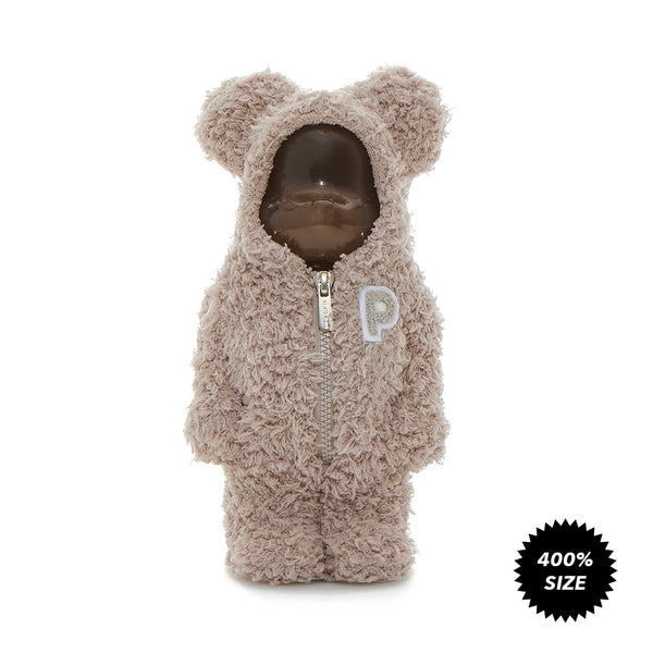 Gelato Pique (Beige) 400% Bearbrick by Medicom Toy - Mindzai