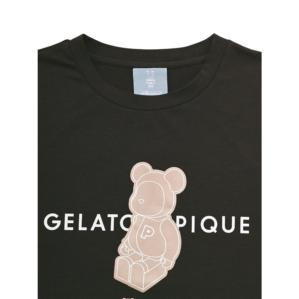 *Pre-order* Gelato Pique x Bearbrick T-Shirt [BLACK] by Medicom Toy