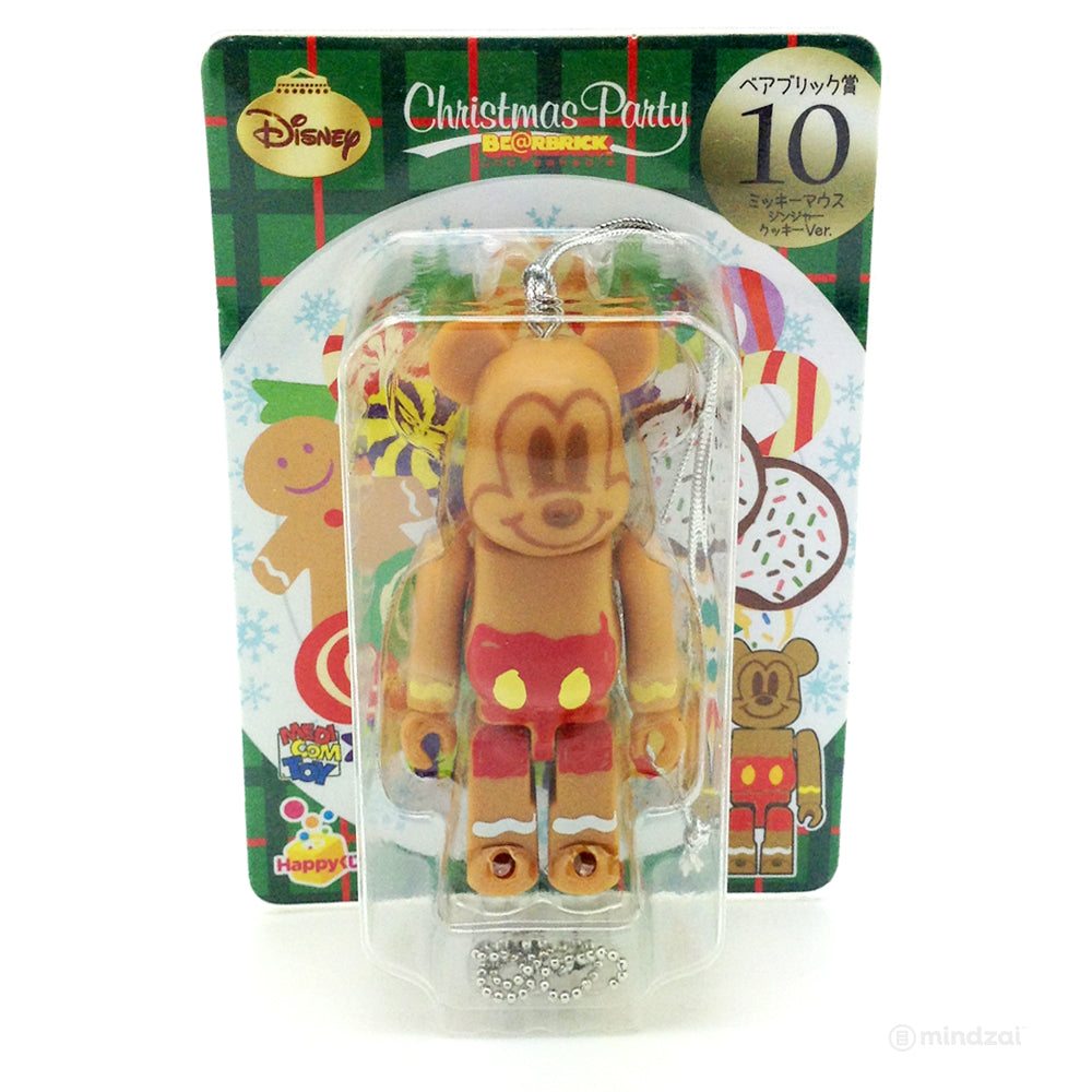 Disney Bearbrick Unbreakable - Happy Kuji #10 - Mickey Mouse Ginger Cookie