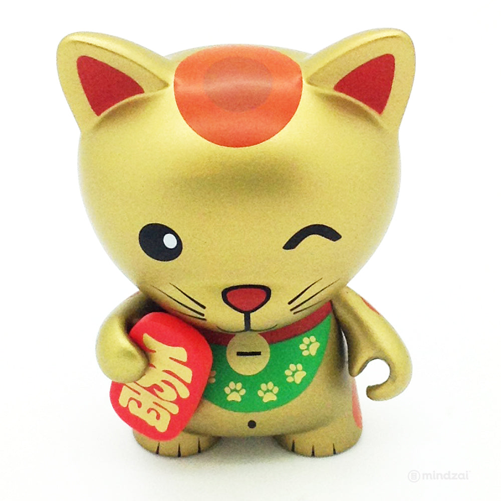 Tricky Cats Mini Series - Gold Lucky Cat (Chase)